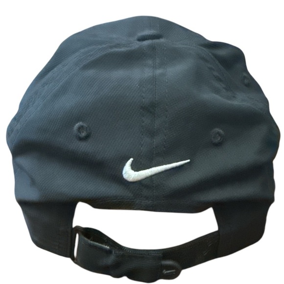 Nike Legacy 91 Dri-Fit Strap Back Black Hat Lightweight Running Golf Fitness OS - Picture 2 of 9